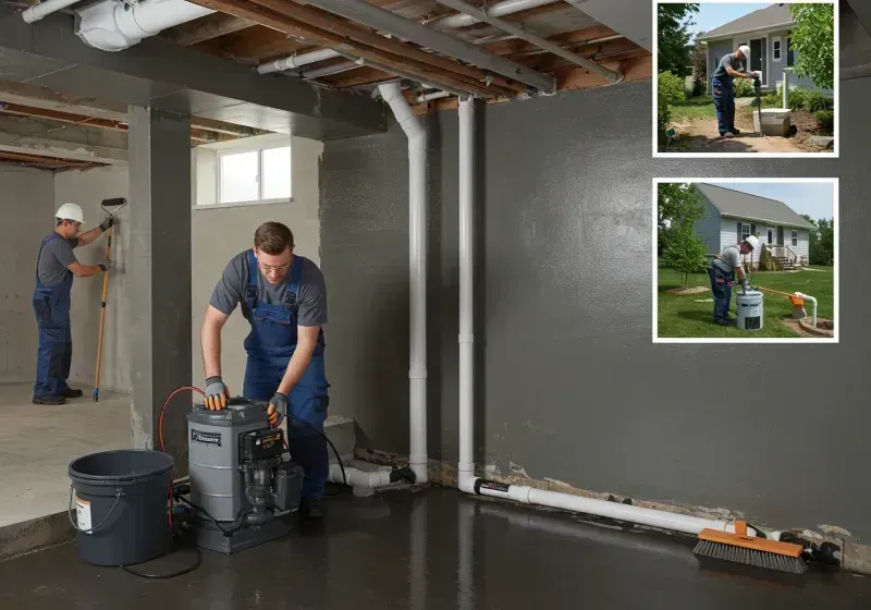 Basement Waterproofing and Flood Prevention process in Watertown, SD